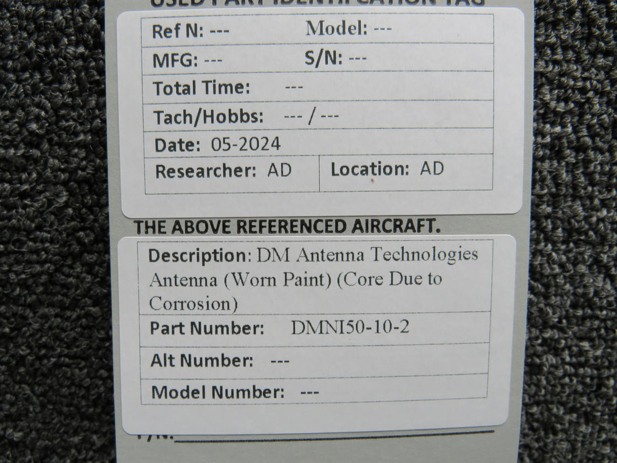 DM Antenna Technologies DMNI50-10-2 DM Antenna Technologies Antenna (Corrosion) (Core)