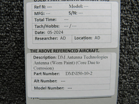 DM Antenna Technologies DMNI50-10-2 DM Antenna Technologies Antenna (Corrosion) (Core)
