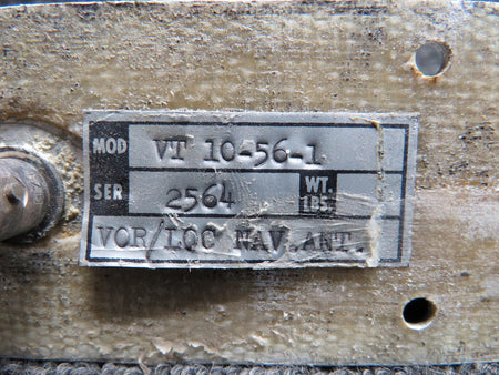 Does Not Apply VT10-56-1 Communications VOR, LOC Navigation Antenna (Worn Paint)