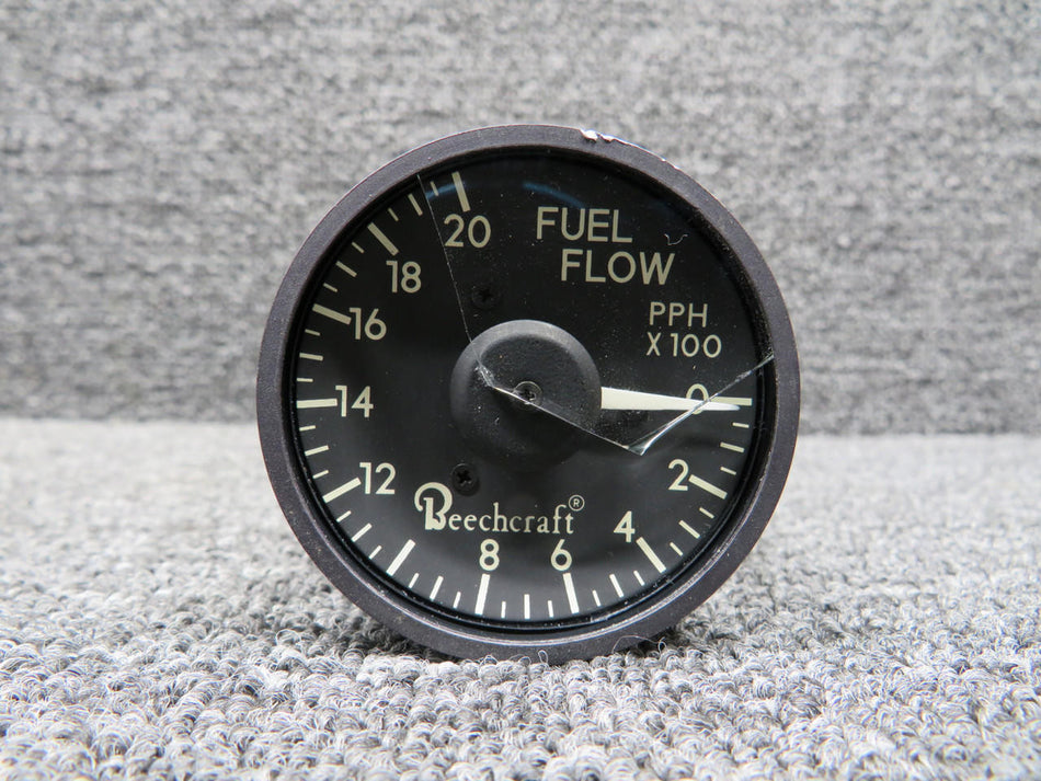 Ketema PC900-3A2000PH-1-1 Ketema Fuel Flow Indicator (Broken Glass)