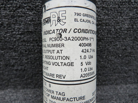 Ketema PC900-3A2000PH-1-1 Ketema Fuel Flow Indicator (Broken Glass)
