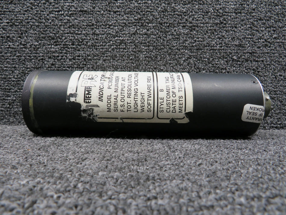 Ketema PC900-3A2000PH-1-1 Ketema Fuel Flow Indicator (Broken Glass)
