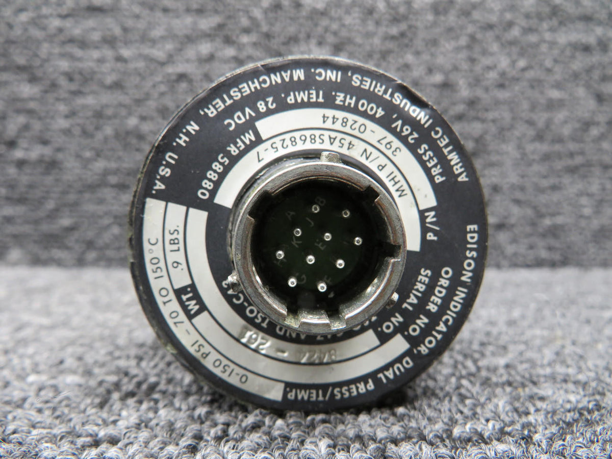 Armtec 397-02844 (Alt: 45AS86825-7) Armtec Dual Pressure and Temperature Indicator