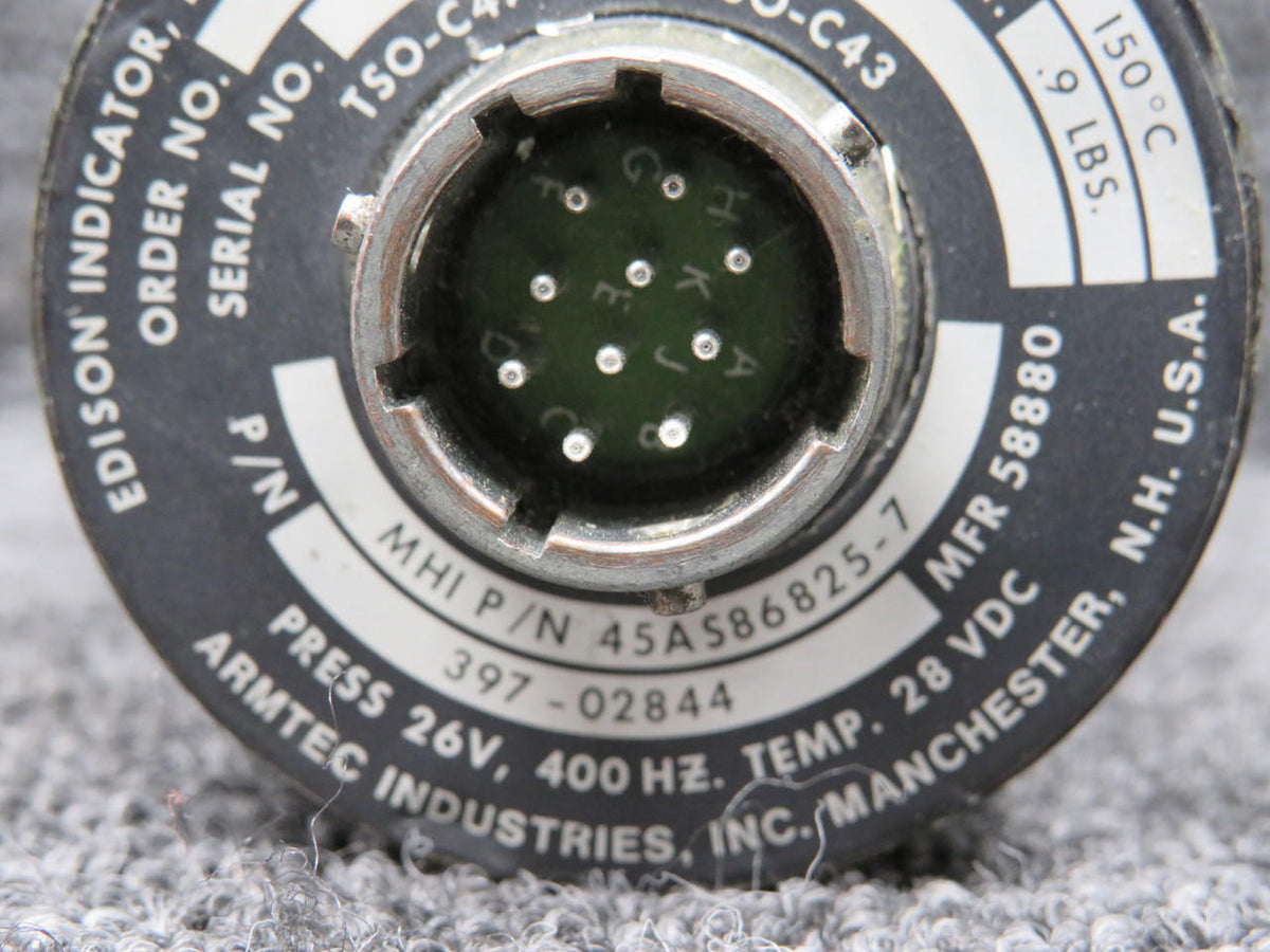 Armtec 397-02844 (Alt: 45AS86825-7) Armtec Dual Pressure and Temperature Indicator