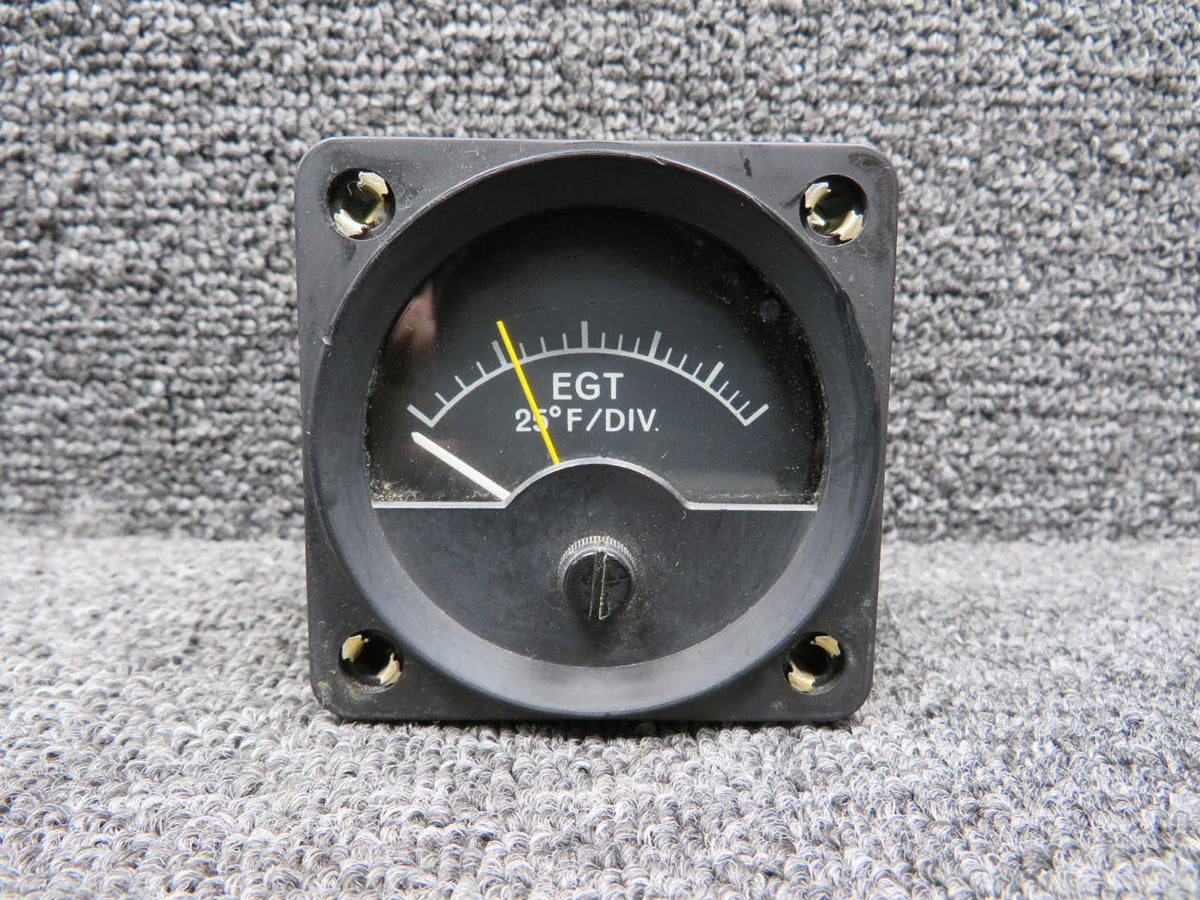 Alcor 202A-7AY Alcor Exhaust Gas Temperature Gauge with Yellow Indicator Needle