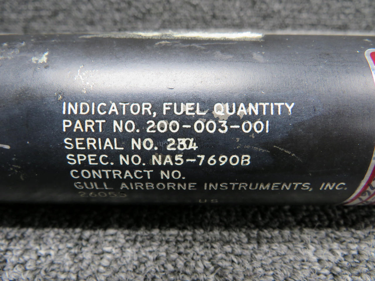Gull Airborne 200-003-001 Gull Airborne Instruments Fuel Quantity Indicator