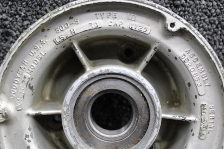 Goodyear 9520653 Goodyear PC18TC37 Nose Wheel 5.00-5 Assembly