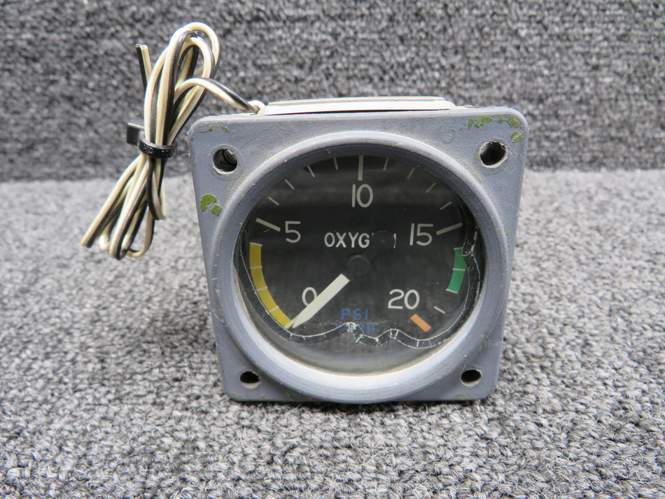 Bel Aire C668512-0101 Bel Aire Instruments Oxygen Pressure Indicator (Worn Seal)