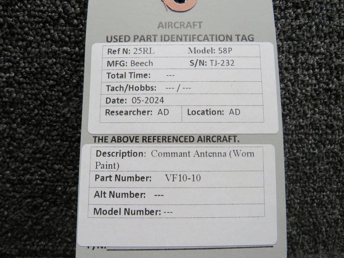 Comant VF10-10 Comant VHF Antenna (Worn Paint)