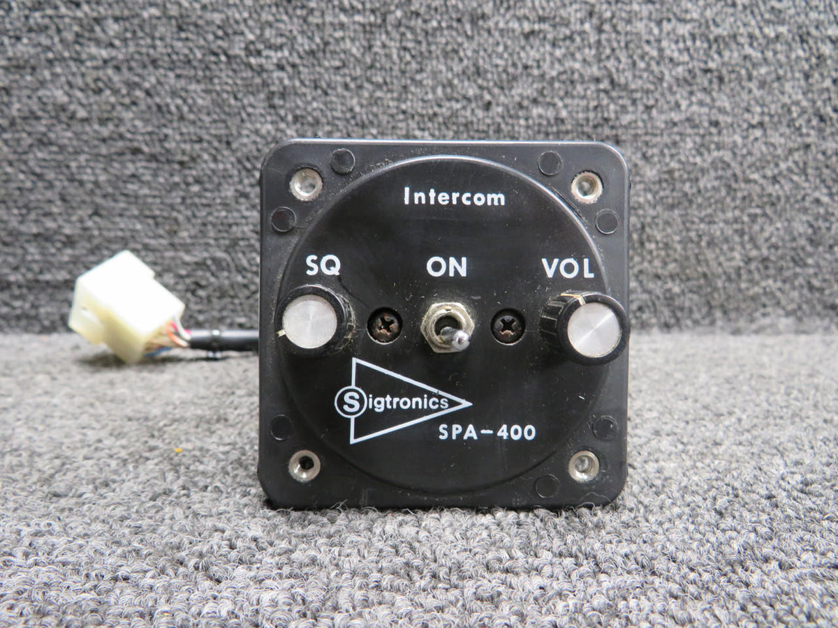 Sigtronics SPA-400 Sigtronics Panel Mounted Intercom w Round Face (12-24V) (Core)