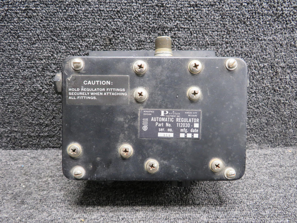 Purtian 112030-06 Puritan Automatic Regulator with Green Repairable Tag (Core)