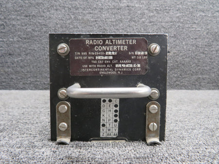 Intercontinental 29400-112 Intercontinental 995 Radio Altimeter Converter with Mods (Worn)