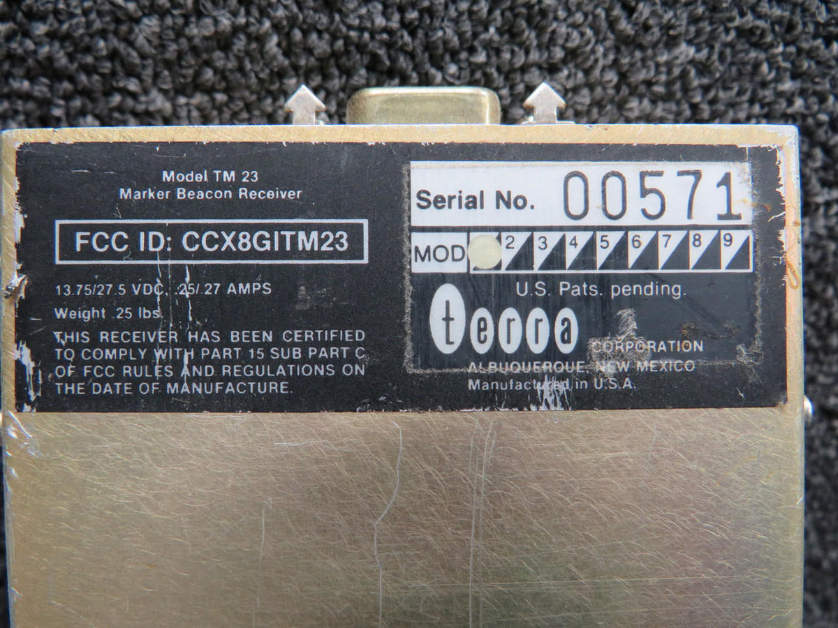 Terra Corp TM-23 Terra Marker Beacon Receiver with Modifications (Vertical)