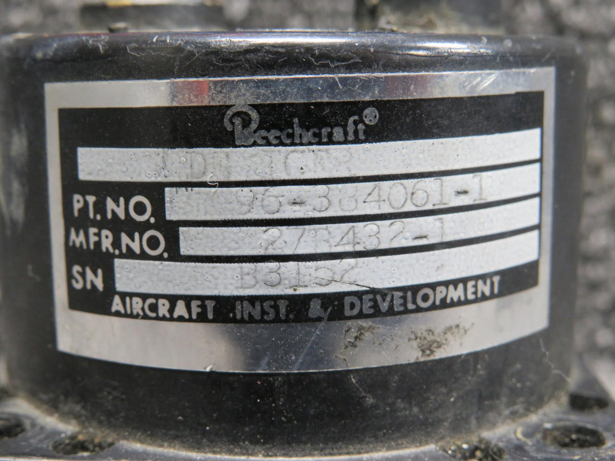Aircraft Instruments 27B432-1 (Alt: 96-384061-1) Aircraft Instruments De-Icing Pressure Indicator