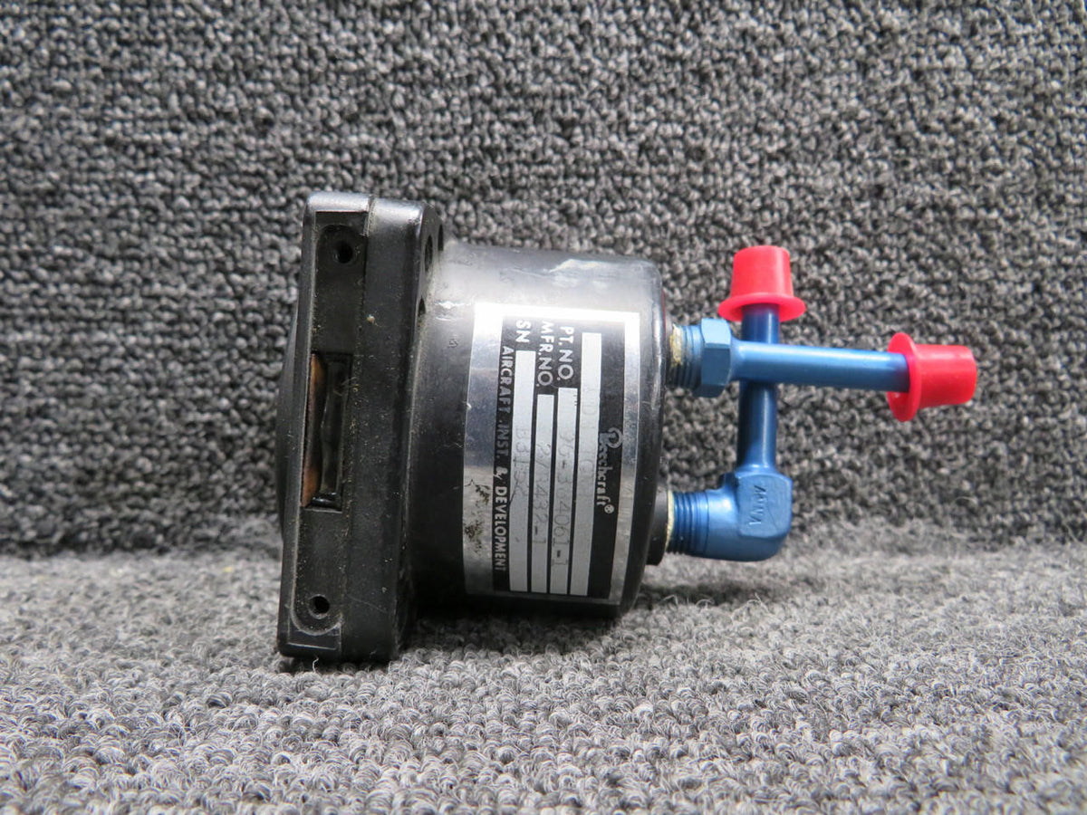 Aircraft Instruments 27B432-1 (Alt: 96-384061-1) Aircraft Instruments De-Icing Pressure Indicator