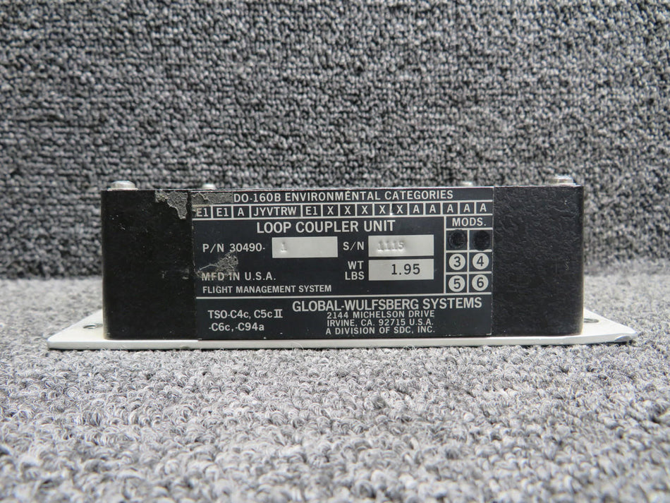 Global-Wulfsberg 30490-1 Global-Wulfsberg Loop Coupler Unit with Modifications