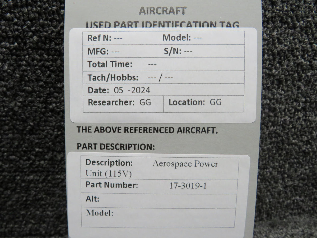 Aerospace 17-3019-1 Aerospace Power Unit (115V)