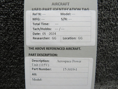 Aerospace 17-3019-1 Aerospace Power Unit (115V)