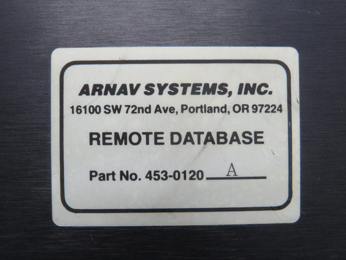 ARNAV 453-0120-A Arnav Remote Database