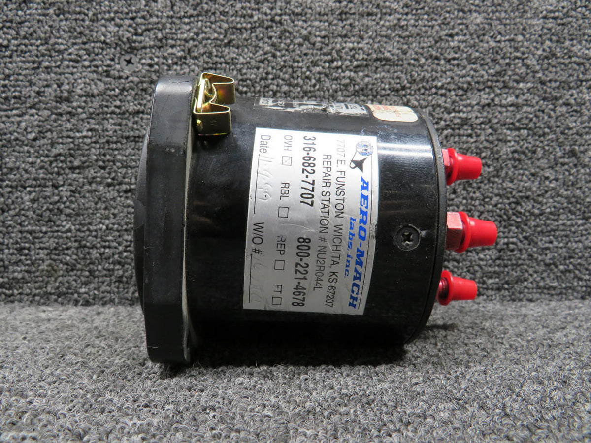 United Instruments 6060-G55 (Alt: C662020-0103RX) United Dual Fuel Flow Indicator