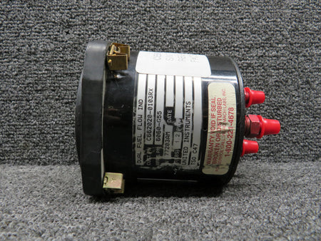 United Instruments 6060-G55 (Alt: C662020-0103RX) United Dual Fuel Flow Indicator