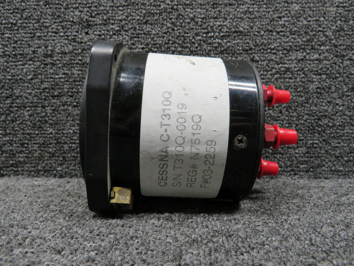 United Instruments 6060-G55 (Alt: C662020-0103RX) United Dual Fuel Flow Indicator