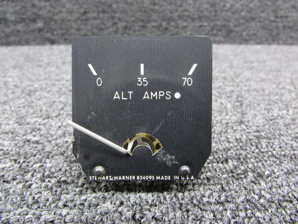 Stewart-Warner 834095 Stewart-Warner Alt Ammeter Indicator (Amps: 0-70) (Broken Needle) (Core)