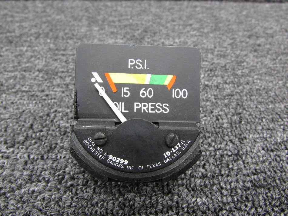 Rochester 5-90299 (Alt: 6246-00311) Rochester Oil Pressure Indicator (Volts: 14)