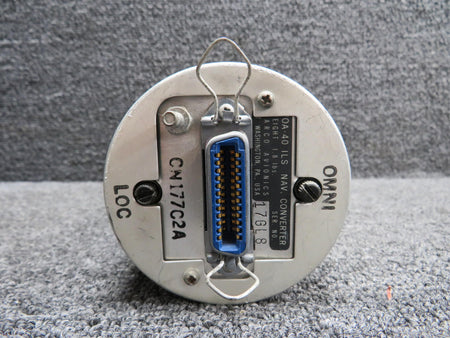 Narco VOA-40 Narco ILS-NAV Converter Indicator, Lighted (Worn Face)