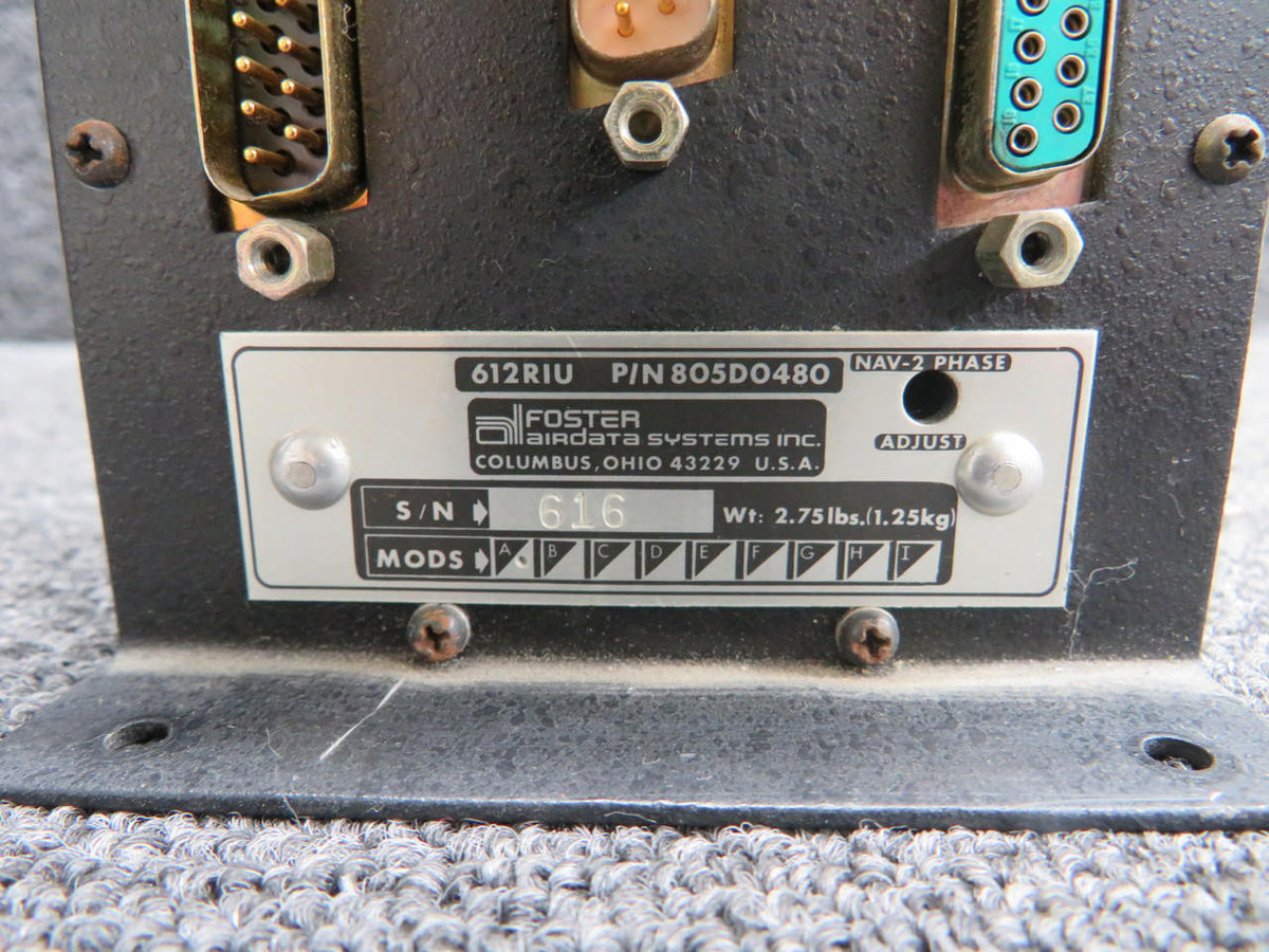 Foster 805D0480 Foster 612RIU Remote Interface Unit with Modifications