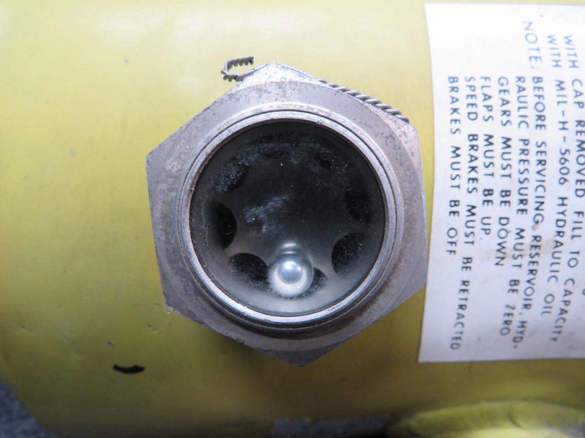 Learjet 2317075-10 Learjet 25 Hydraulic Reservoir (Dented) (Wear)