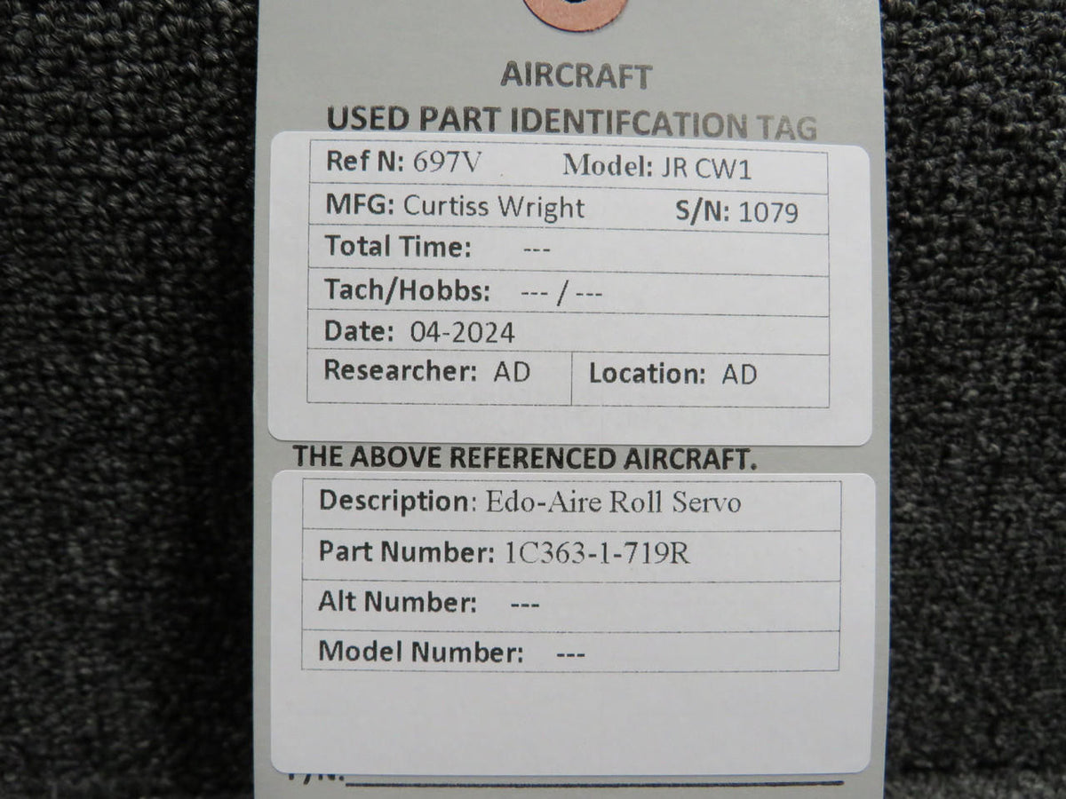 Edo-Aire 1C363-1-719R Edo-Aire Roll Servo