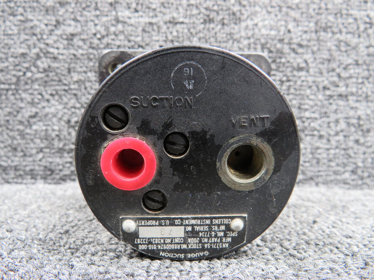 Collens 200A Collens AN5771-5A Suction Indicator (Worn Inner Face)