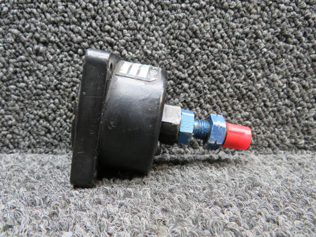 Learjet S218-1 Learjet 25 Hydraulic Pressure Gauge Indicator (Glass Cloudy, Worn)