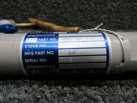 Pneu Draulics 1248, 730617 Pneu Draulics Hydraulic Pressure Relief Valve with Pressure Switch
