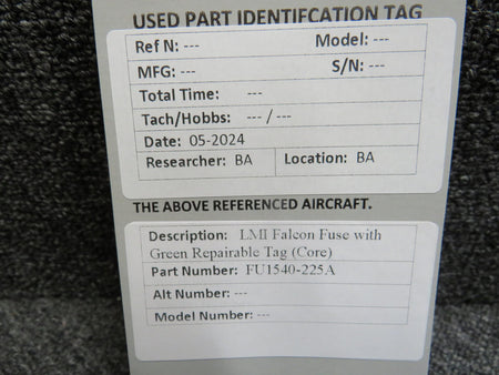 LMI FU1540-225A LMI Falcon Fuse