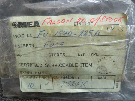 LMI FU1540-225A LMI Falcon Fuse