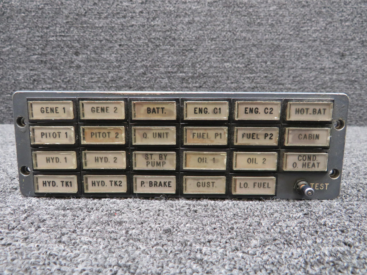 ECE 652TS01Y01 ECE Annunciator Panel Assembly (Stuck Buttons) (Core)