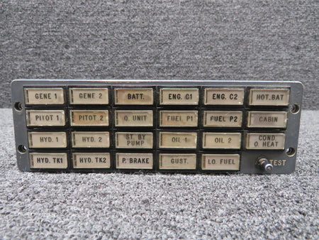 ECE 652TS01Y01 ECE Annunciator Panel Assembly (Stuck Buttons) (Core)