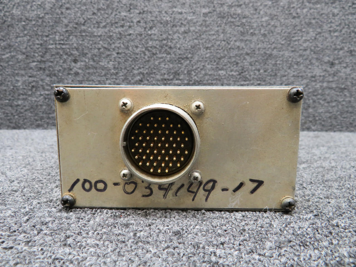 Does Not Apply 100-034149-17 Comm 1 and Comm 2 Control Unit (Worn Face)