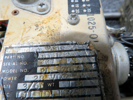 Learjet 10-1025-07 Learjet PL-175G-07 Audio Panel (Worn Face) (Voltage: 28)