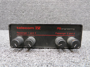PS Engineering Telecom IV Radio Panel Intercom Control Unit