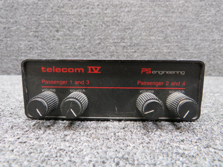 PS Engineering Telecom IV Radio Panel Intercom Control Unit