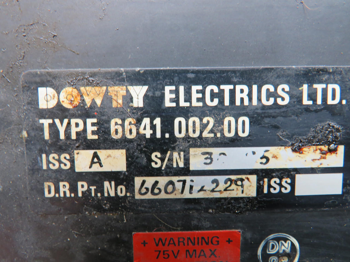 Dowty 660712229 (Alt: 6641-002-00) Dowty Electrics De-Ice Timer Control Unit