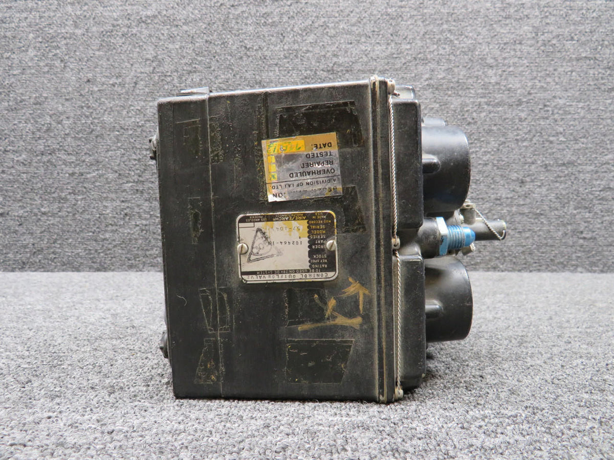 Airesearch 102464-15 Airesearch Series 1 Outflow Control Valve (Worn Knobs)
