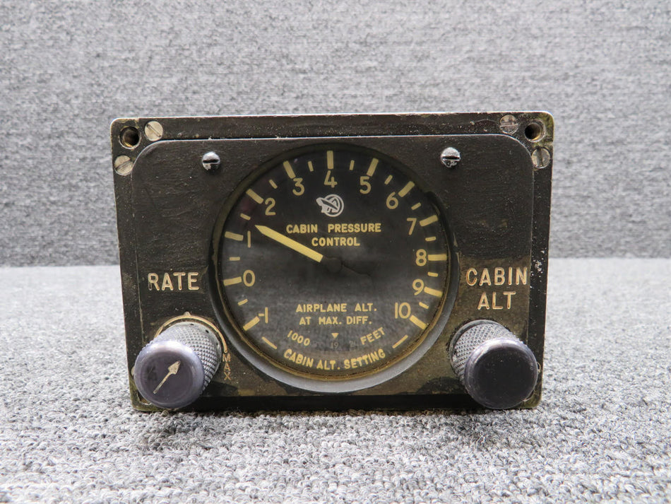 Airesearch 102076-11 Airesearch Series 1 Outflow Valve Control (Worn, Chipped Body)