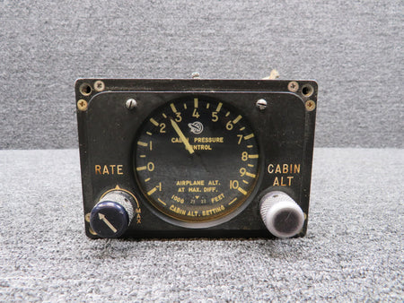 Airesearch 102076-11 Airesearch Series 1 Outflow Valve Control (Worn Grey Knob)