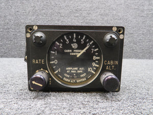 102464-30 Airesearch Series 2 Outflow Valve Control (Black Knobs)