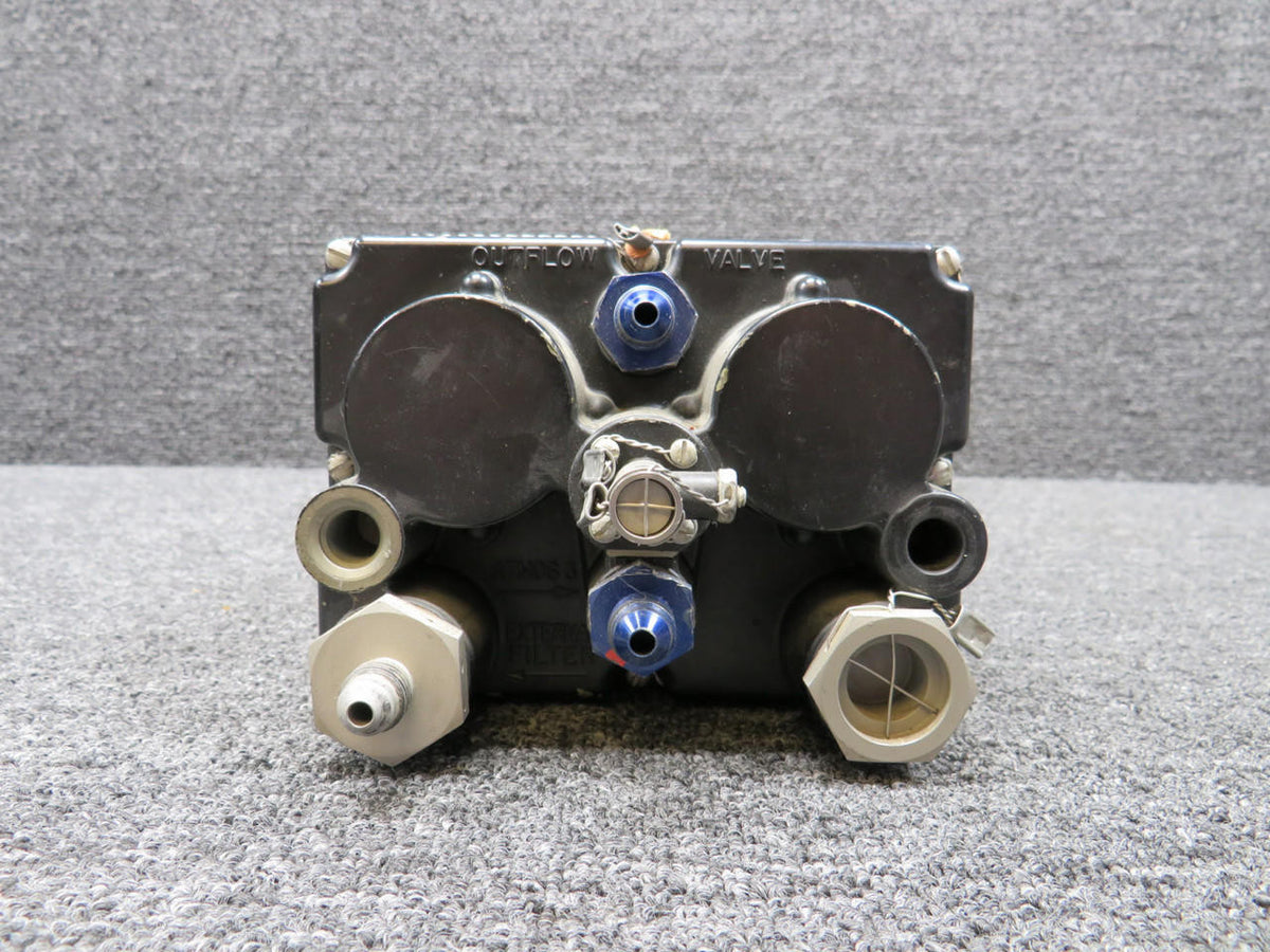 Airesearch 102464-30 Airesearch Series 2 Outflow Valve Control (Black Knobs)