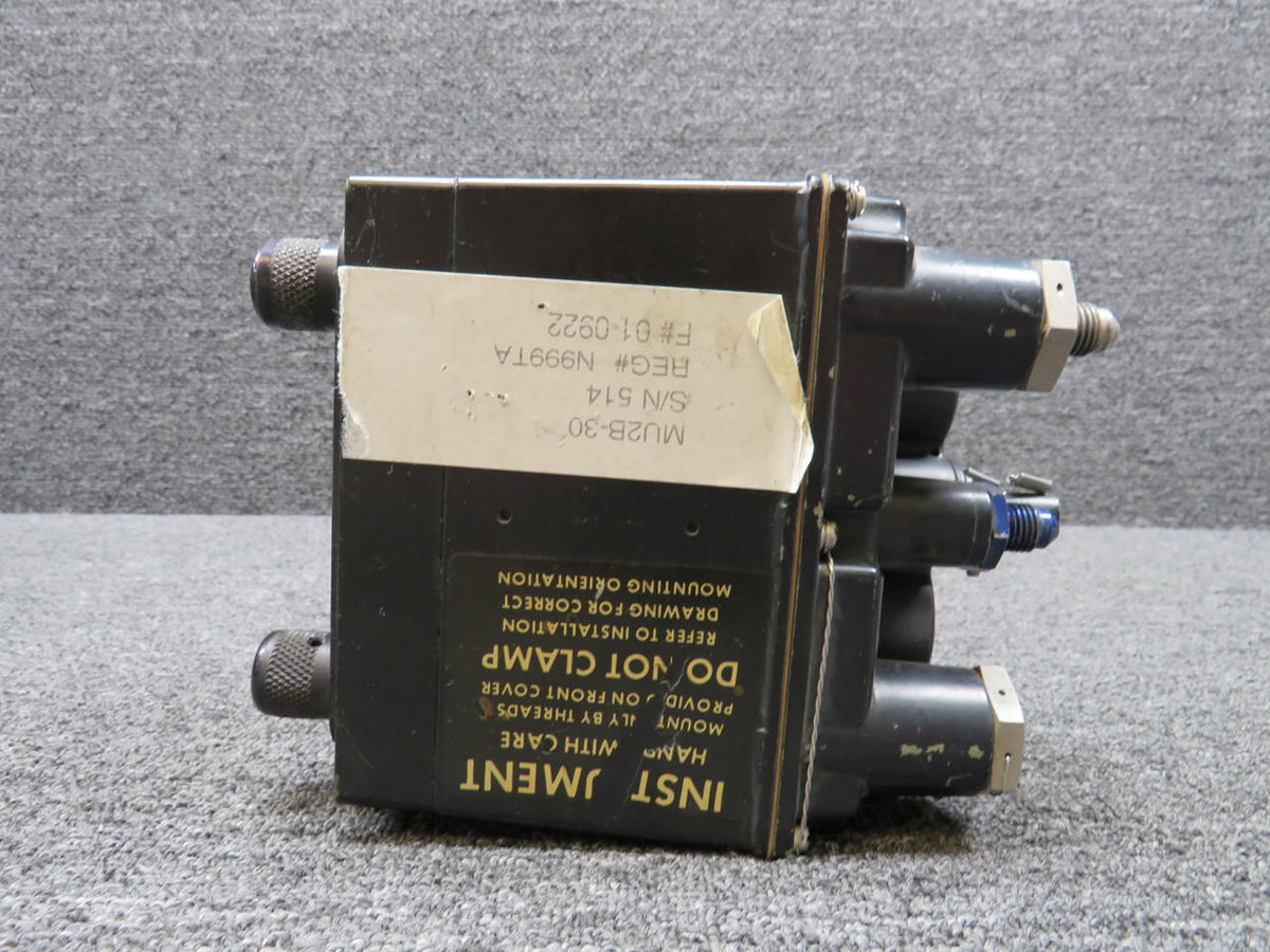 Airesearch 102464-30 Airesearch Series 2 Outflow Valve Control (Black Knobs)
